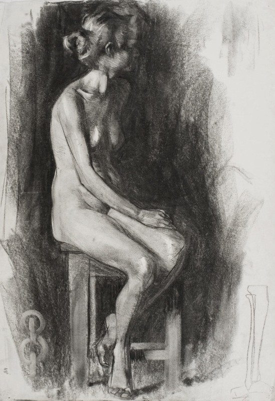 "Desen. Nud" by Dmitry Nicolajevich Kardovsky