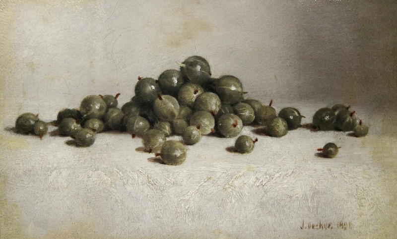 "Pictură. Natură statică" by Joseph Decker
