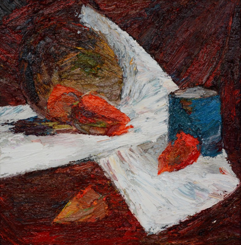 "Natură statică" by Rodica Dubasari, 2013, 420x420mm, ulei pe pânză