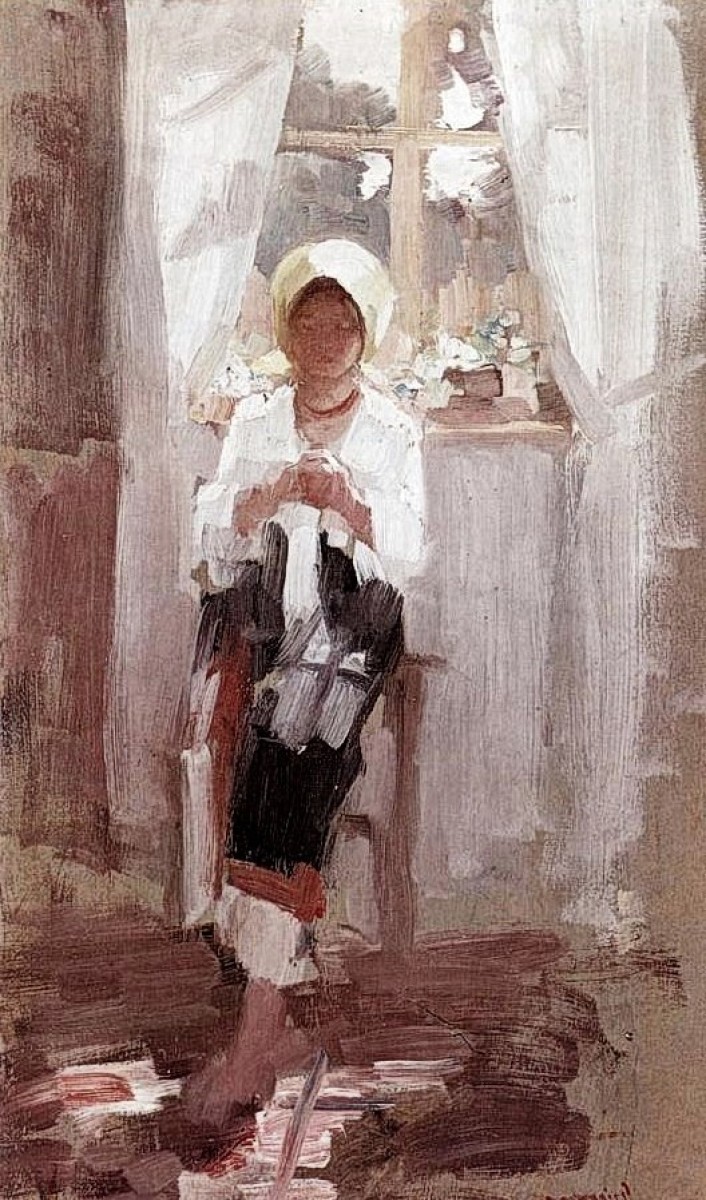 "Painting. Figure" by Nicolae Grigorescu