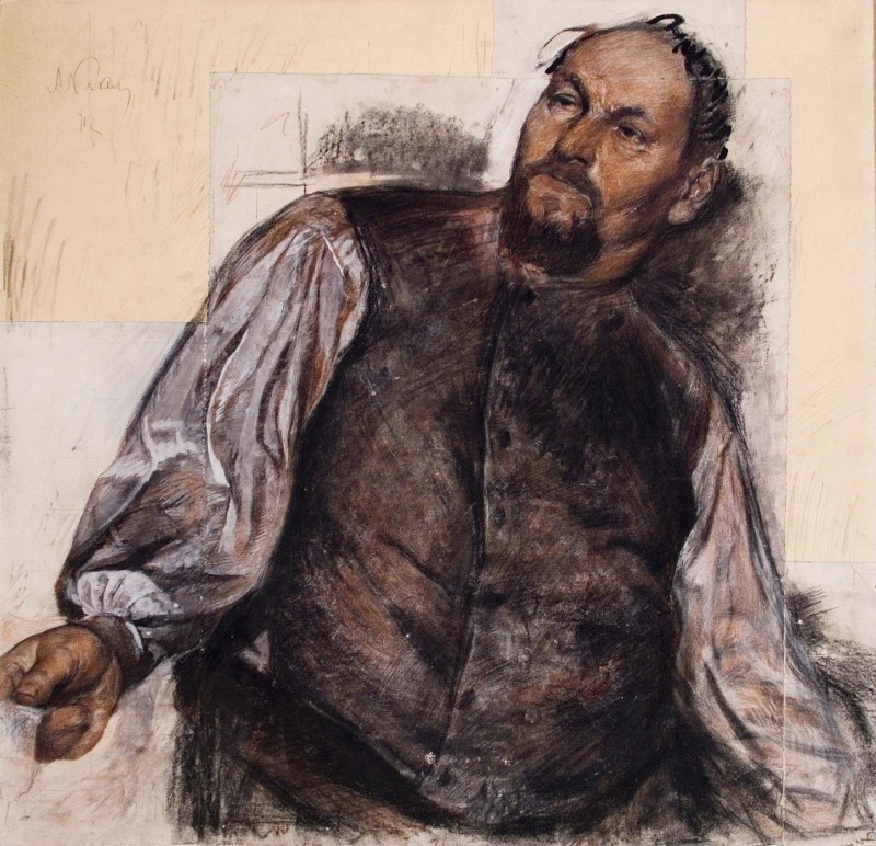 "Drawing. Figure" by Aleksey Afanasyevich Kokel