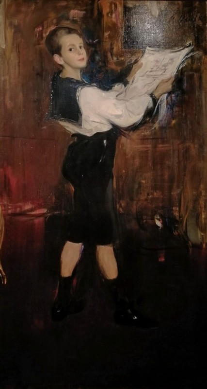 "Pictură. Figură / semifigură" by Filipp Andreevich Malyavin