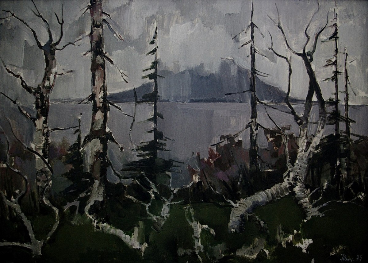 "Painting. Landscape" by Iurie Șibaev