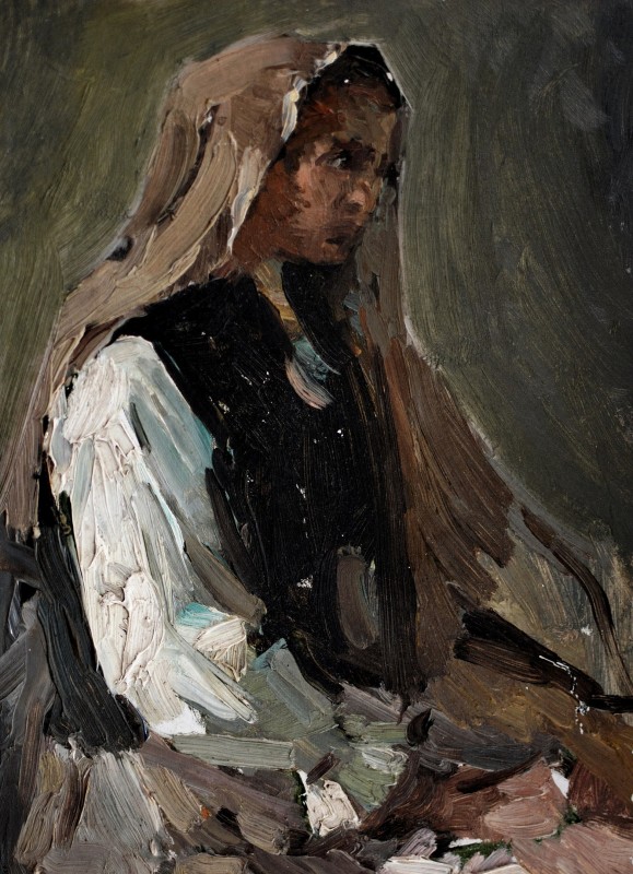"Pictură. Figură / semifigură" by Valentina Rusu-Ciobanu