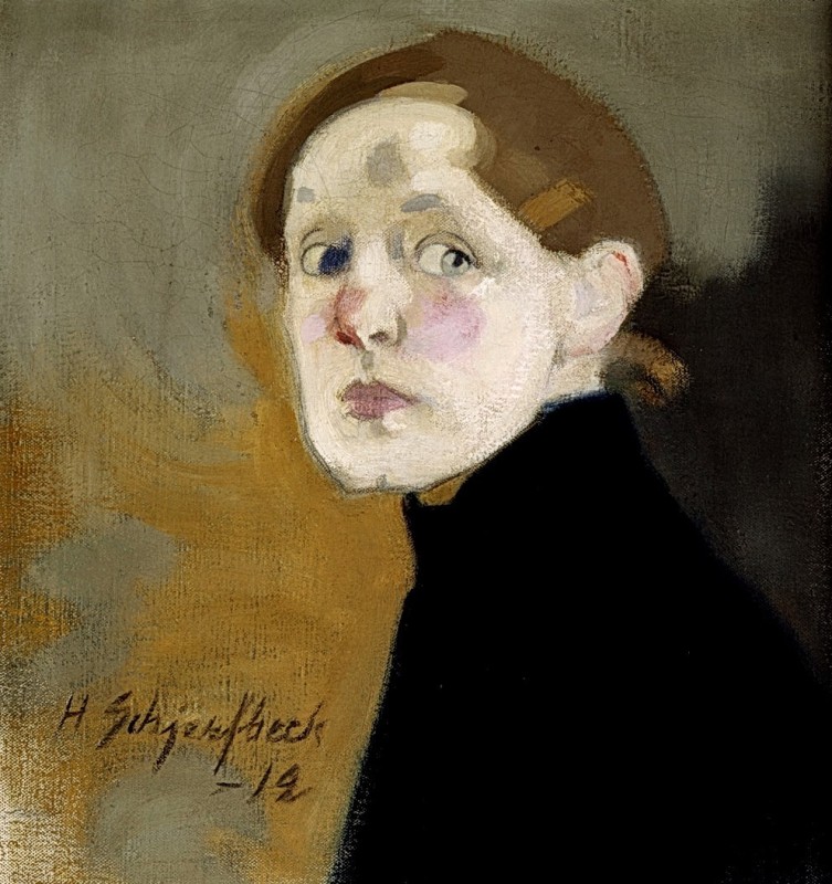 "Painting. Portrait" by Helene Schjerfbeck
