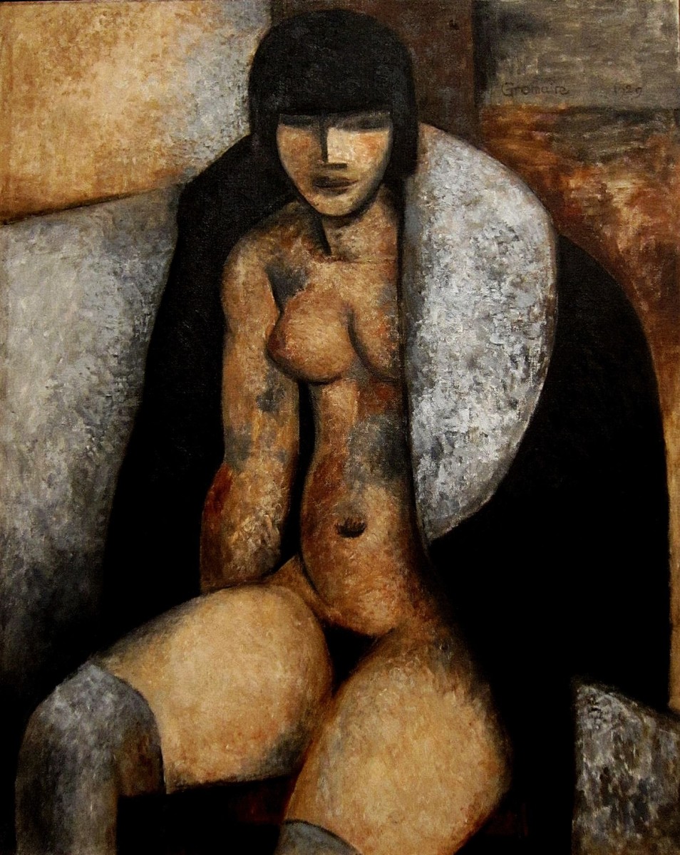"Painting. Nude" by Marcel Gromaire