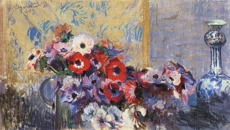 "Pictură. Natură statică" by Leon Wyczółkowski