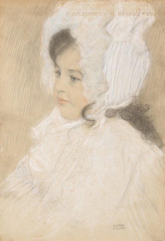 "Drawing. Portrait" by Gustav Klimt