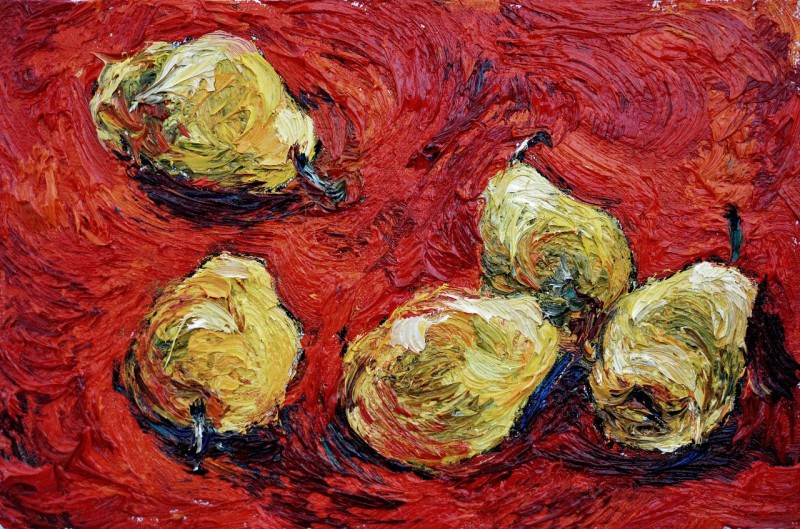 "Studiu. Natură statică" by Cristina Demian, 2015, oil on canvas