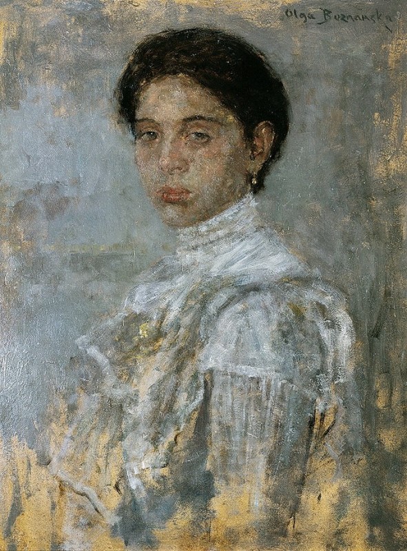 "Pictură. Portret" by Olga Boznańska