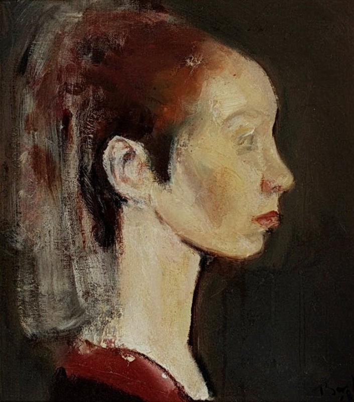 "Pictură. Portret" by Corneliu Baba