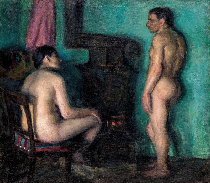 "Compoziție. Nud" by Vilmos Perlrott-Csaba
