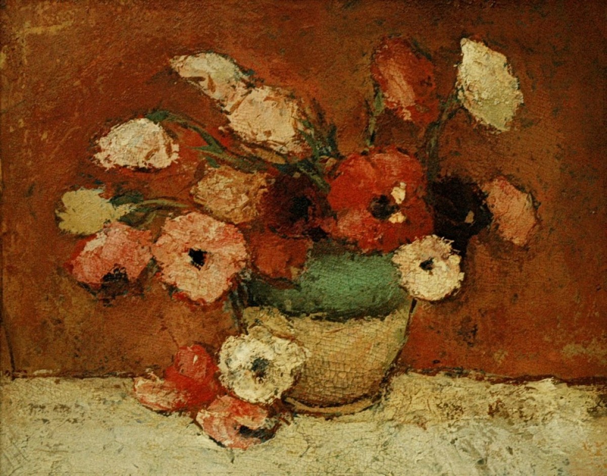 "Pictură. Flori" by Ștefan Luchian
