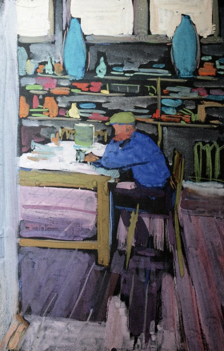 "Painting. Figure" by Alexandru Ivonin