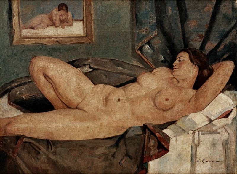 "Composition. Nude" by Nicu Enea