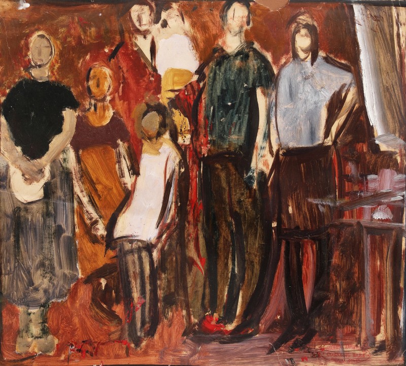 "Composition" by Corneliu Baba