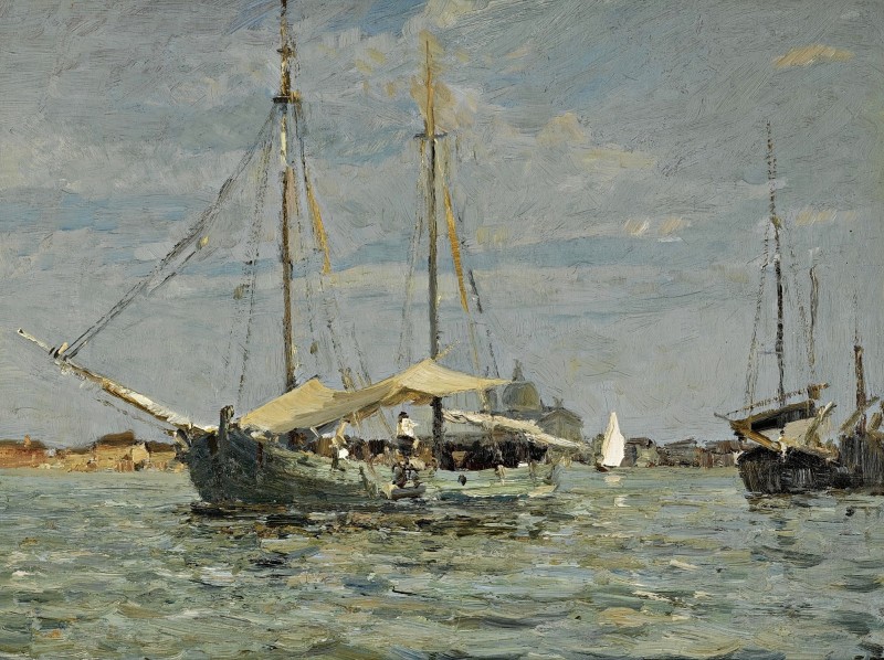 "Pictură. Peisaj maritim" by Emma Ciardi