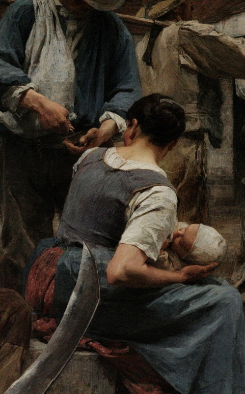 "Composition" by Léon Augustin Lhermitte