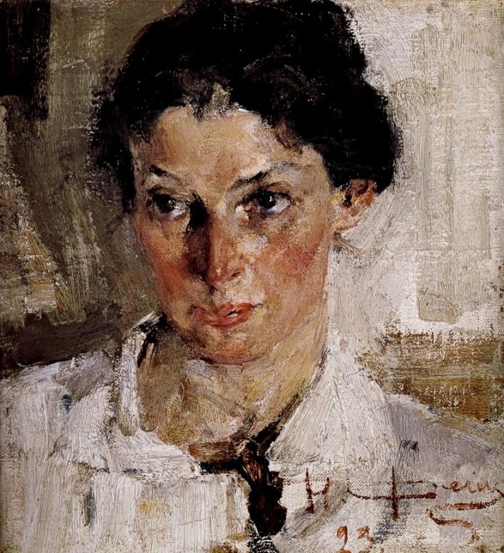"Painting. Portrait" by Nicolai Fechin