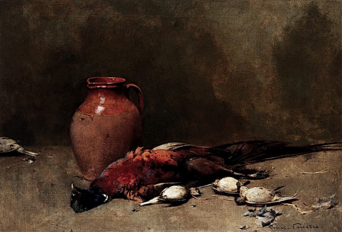 "Painting. Still life" by Emil Carlsen