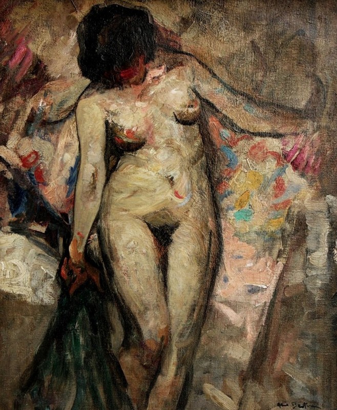 "Painting. Nude. Figure" by Abel Bertram