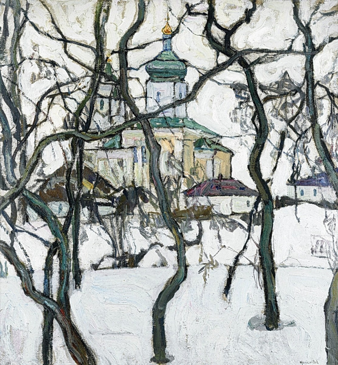 "Pictură. Pleinair. Arhitectură" by Abram Anshelevich Manevich