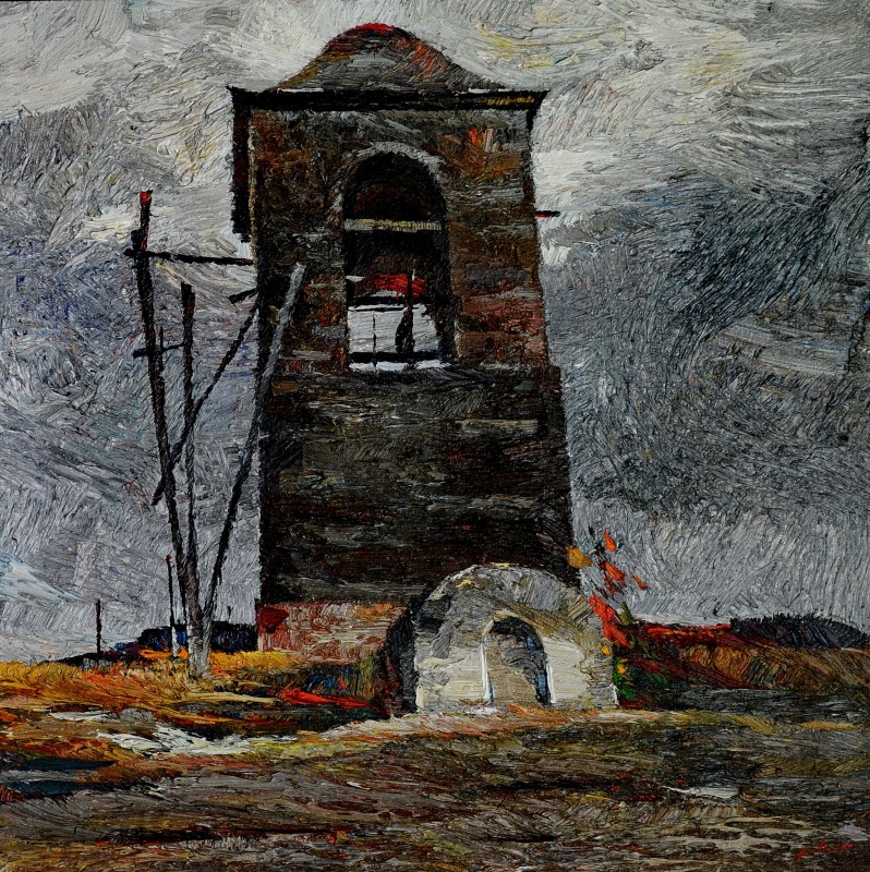 "Butuceni" by Anatol Ghimpu, ulei pe pânză