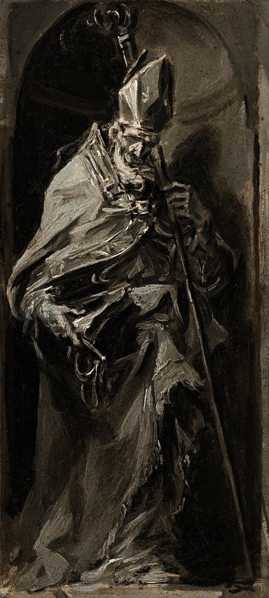 "Painting. Figure" by Alessandro Magnasco
