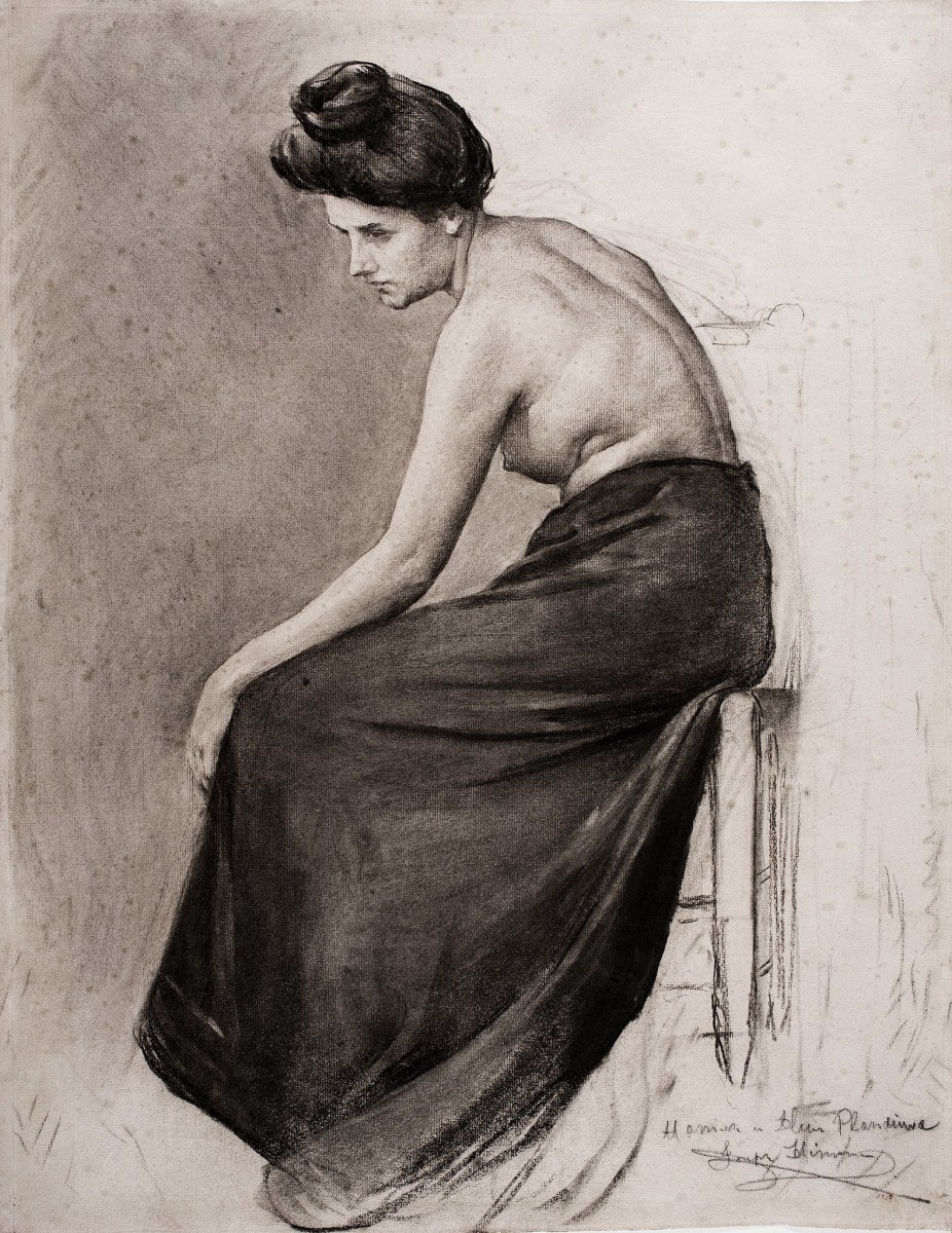 "Pictură. Nud" by Joan Llimona