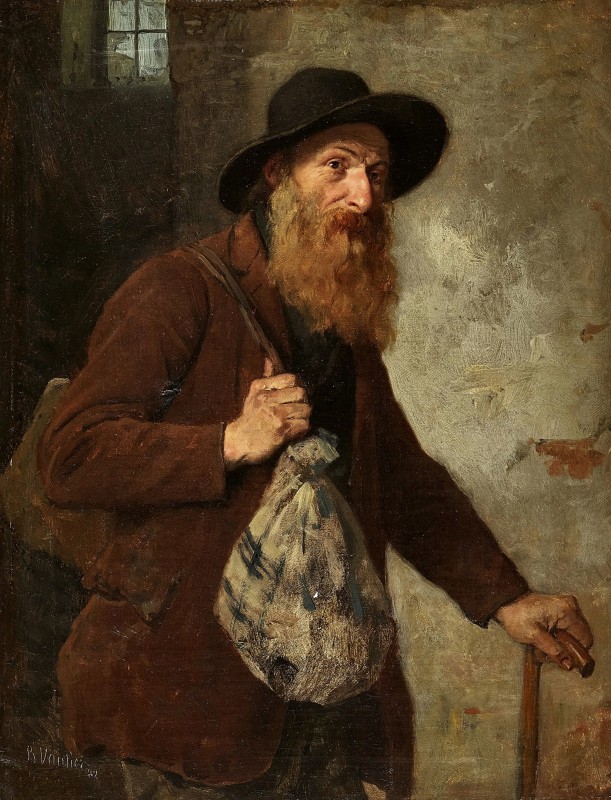 "Painting. Figure" by Benjamin Vautier