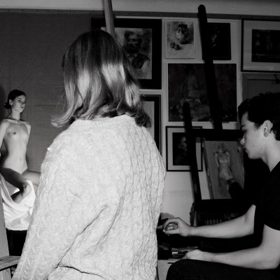 День зарисовок. Ученики Оксаны Цип. 16 января 2017 г.