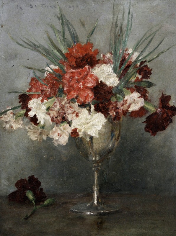"Pictură. Natură statică" by Henry Scott Tuke