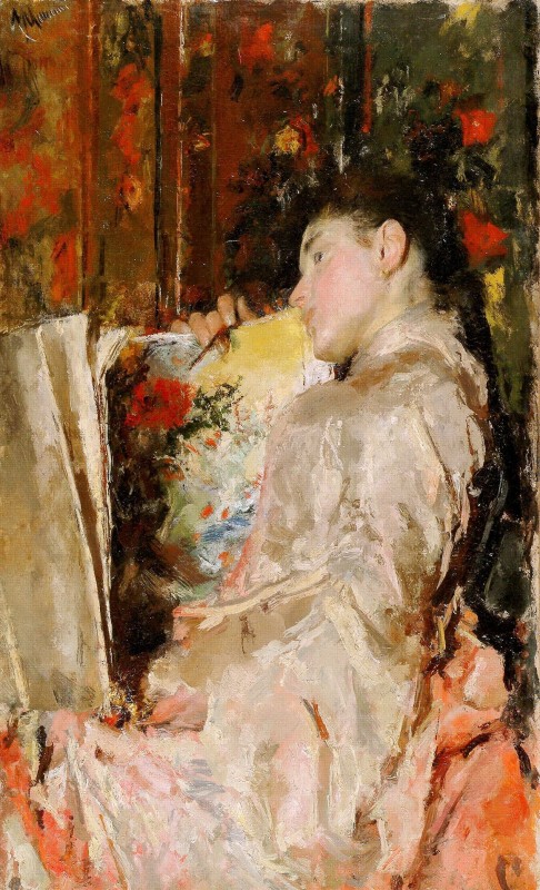 "Painting. Figure" by Antonio Mancini