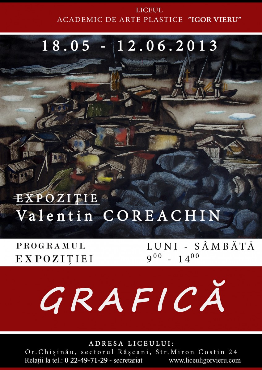 Graphics exhibition - Valentin Coreachin
