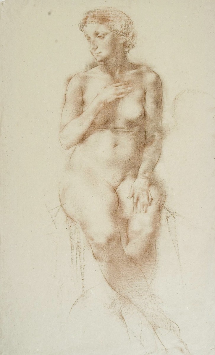 "Рисунок. Обнаженка" by Vyacheslav Borisovich Korobeinikov