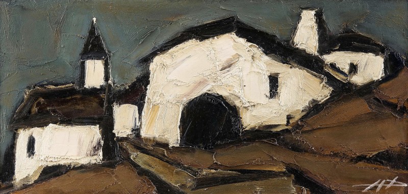"Painting. Fortresses and churches" by Herbert Danler