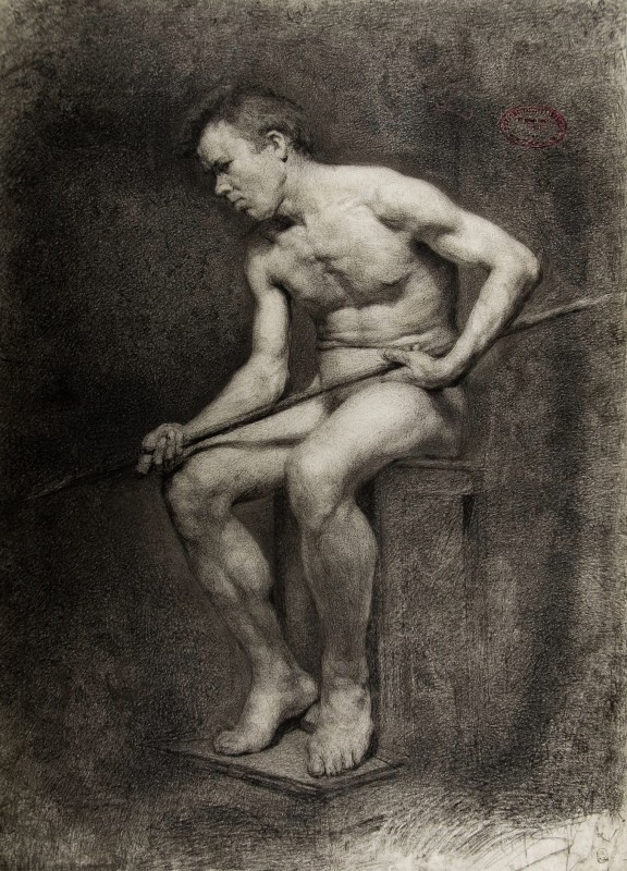 "Desen. Nud" by Isaak Izrailevich Brodskii