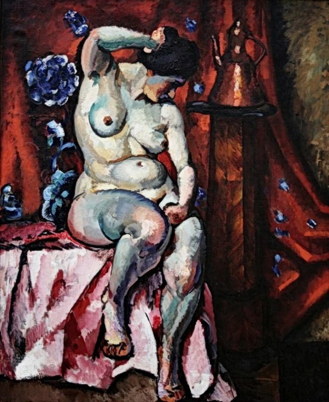 "Compoziție. Nud" by Ilya Mashkov