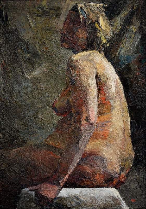 "Seminud" by Ниcолета Стати, 2006, 600x500mm, масло / холст