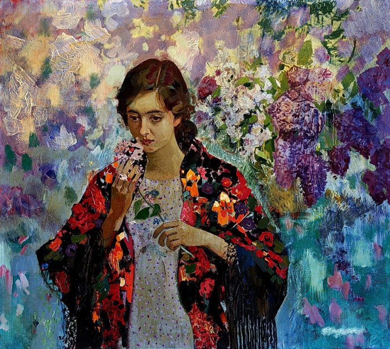 "Composition. Figure" by Viktor Ivanovich Zaretskiy