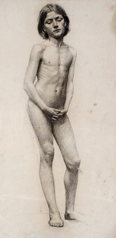 "Desen. Nud" by Pedro Weingärtner