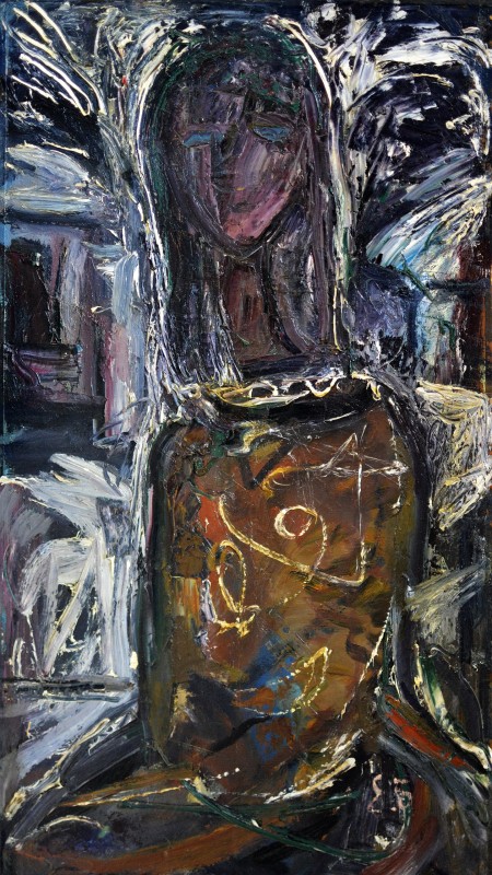 "Kiev. Anul II" by Eduard Beliskii, 1988, 850x500mm, масло / холст