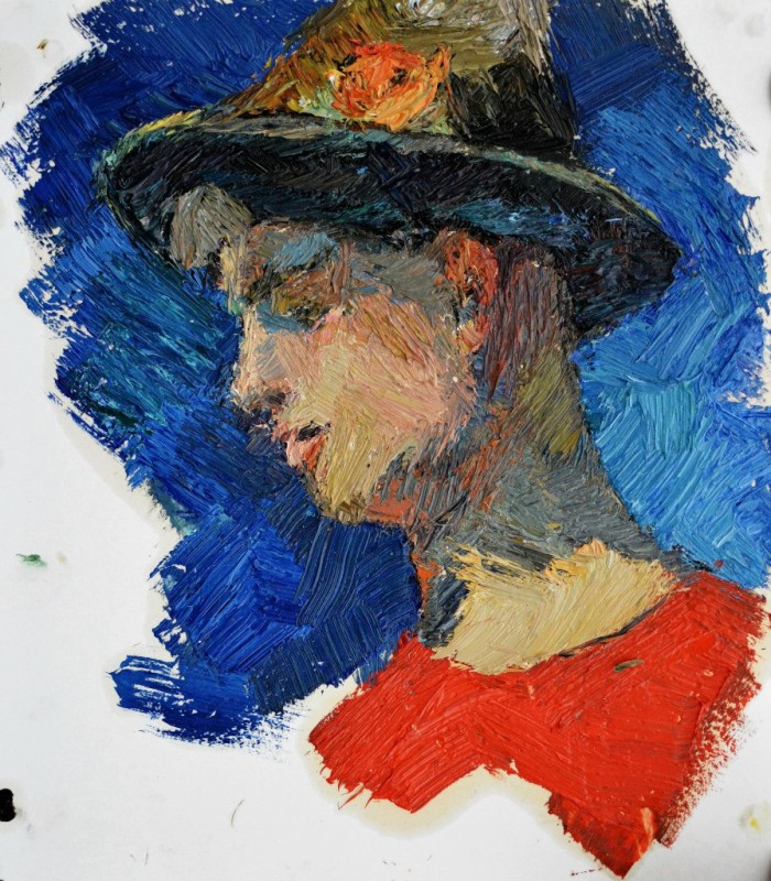 "Painting. Etude. Pleinair. Pleinair moldova" by Arina Stahi, oil on canvas