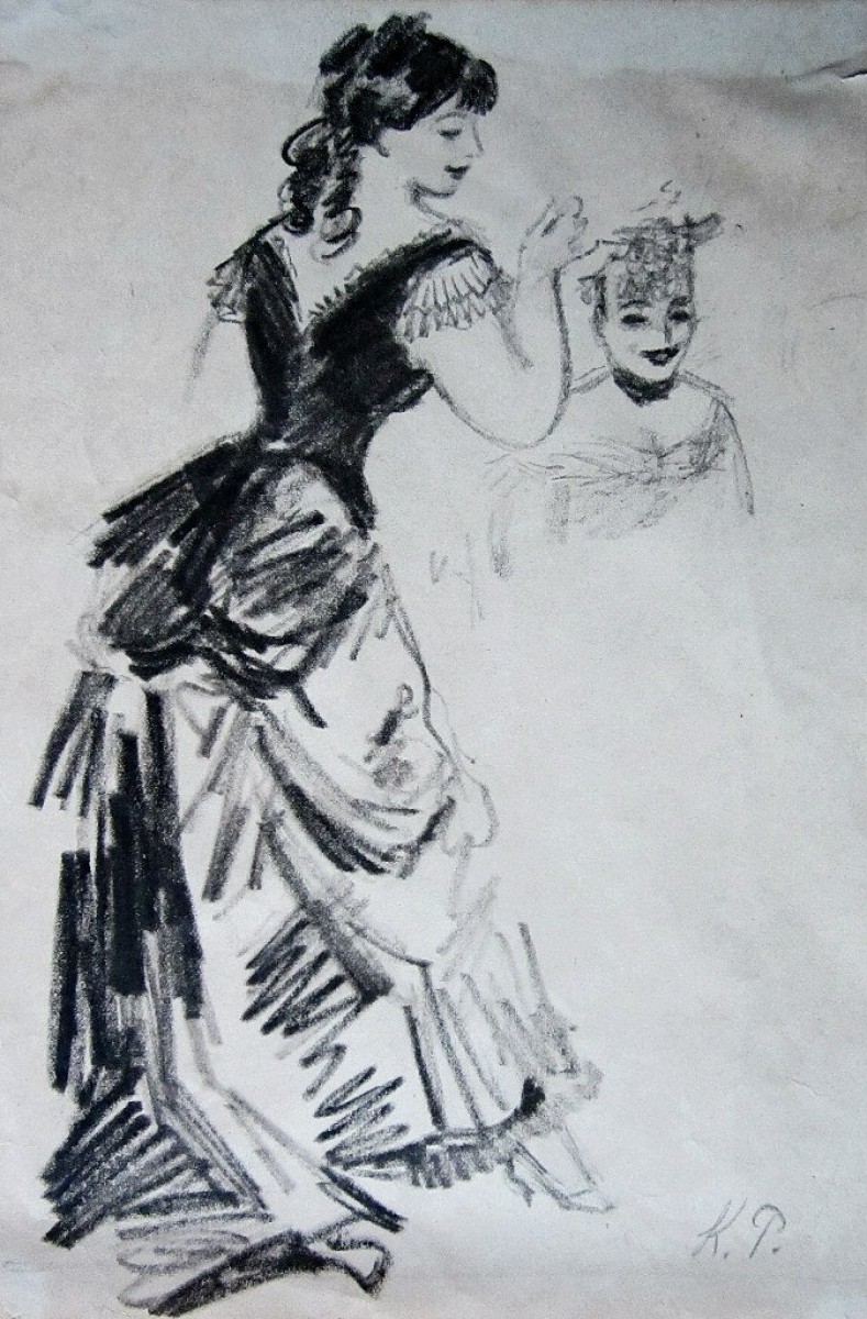 "Drawing. Figure" by Konstantin Rudakov