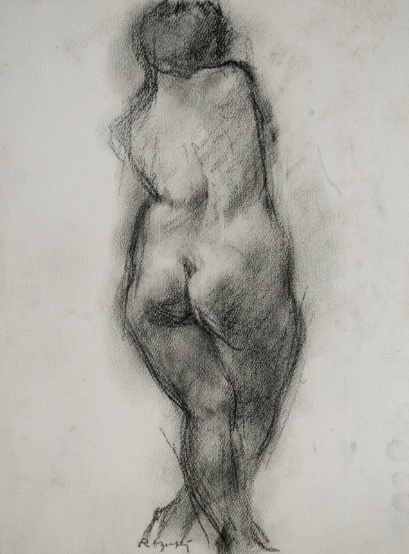 "Drawing. Nude" by Roger Plin