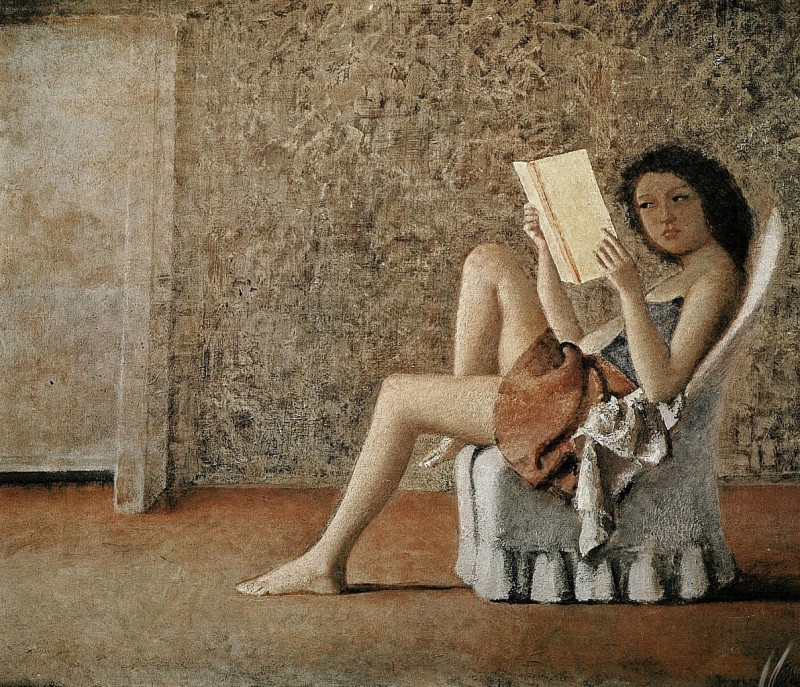"Painting. Nude" by Balthasar (Balthus) Klossowski de Rola