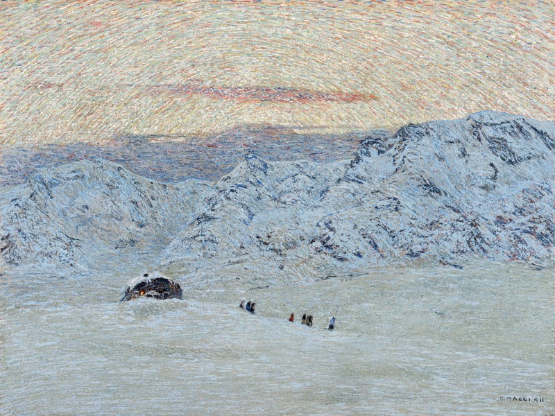 "Pictură. Peisaj" by Cesare Maggi