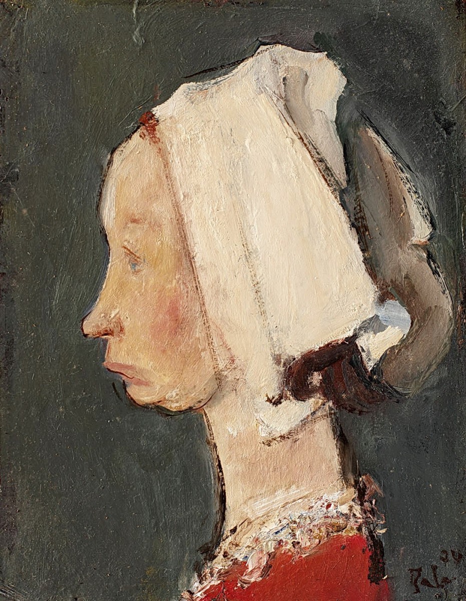"Painting. Portrait" by Corneliu Baba