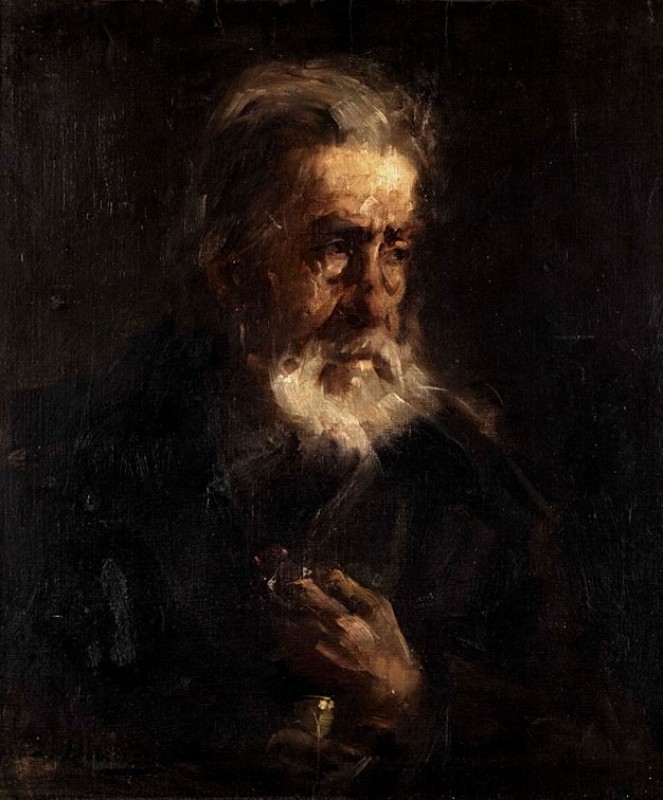 "Painting. Portrait" by Spyros Vikatos