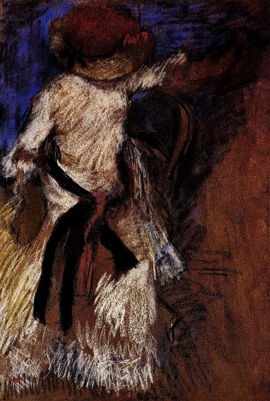"Живопись. Фигура / полуфигура" by Едгар Дегас